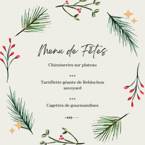 Gris et Vert Aquarelle Noël En ligne Invitation Instagram Publication